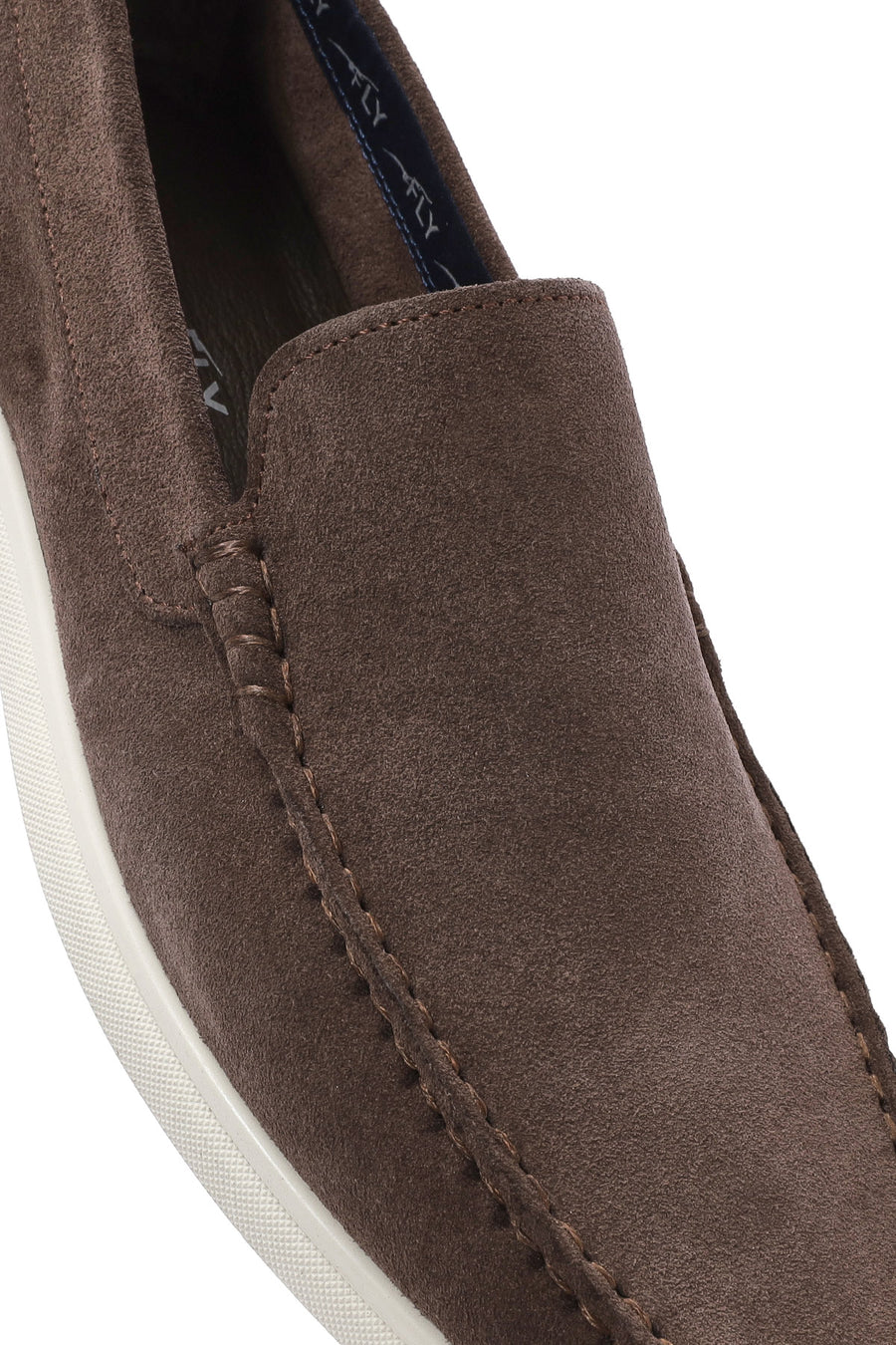 Derimod Fly Men's Mink Suede Leather Loafer