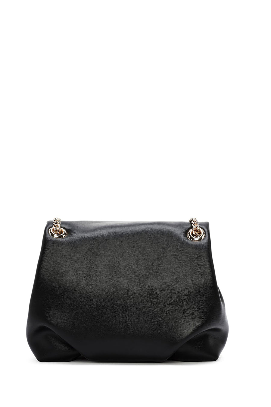 Women's Black Long Chain Strap Shoulder Bag