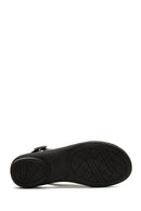 Women's Black Comfort Sandals | Derimod