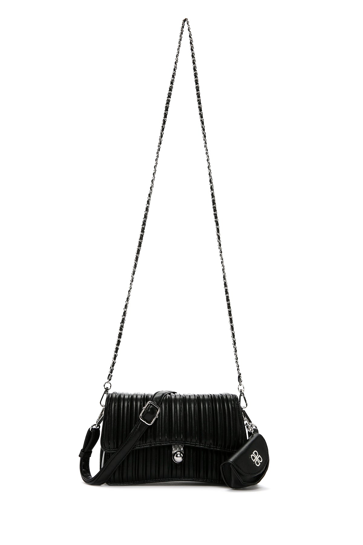 Women's Black Long Strap Crossbody Bag 23WBD254618 | Derimod