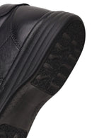 Male Black Leather Comfort Loafer | Derimod
