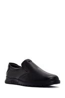 Derimod Fly Men's Black Leather Casual Loafer | Derimod