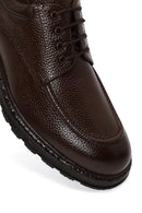 Male Brown Lace-up Leather Casual Shoes | Derimod