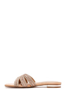 Women's Beige Slippers | Derimod