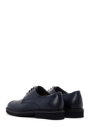 Men's Navy Blue Leather Casual Shoes | Derimod