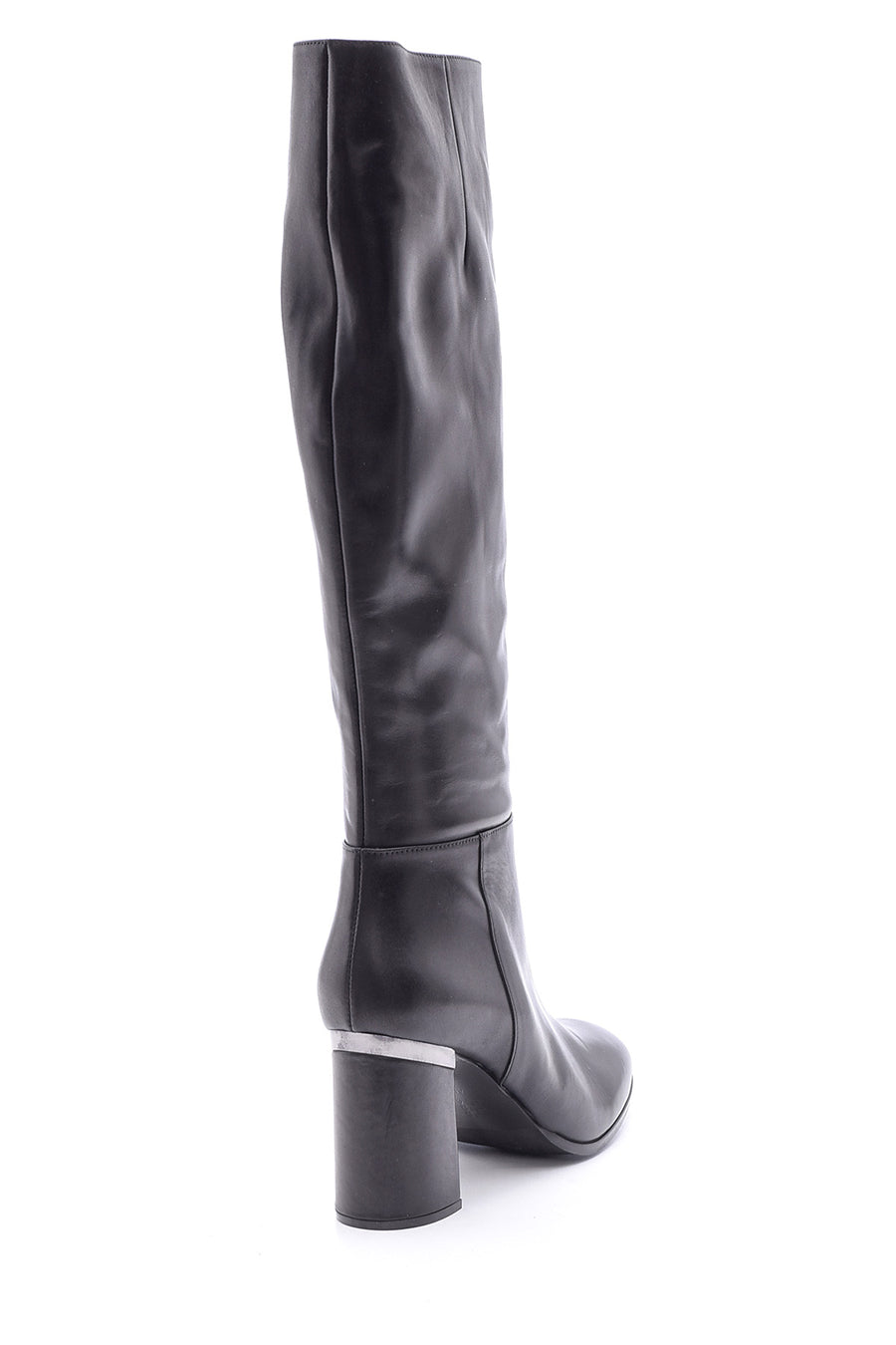 Women's Heeled Leather Boots
