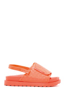 Women's Coral Jelly Thick Soled Sandals | Derimod