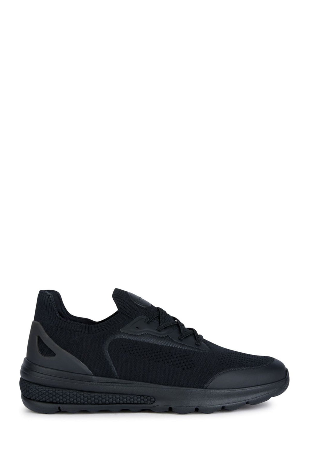 Geox Men's Black U Spherica Active Lace-Up Sneaker U35BAA0006KC9999 | Derimod