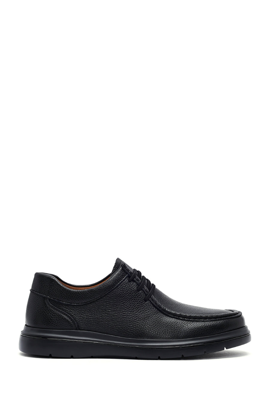 Men's Black Lace Up Leather Casual Shoes 25WFD6963FT | Derimod