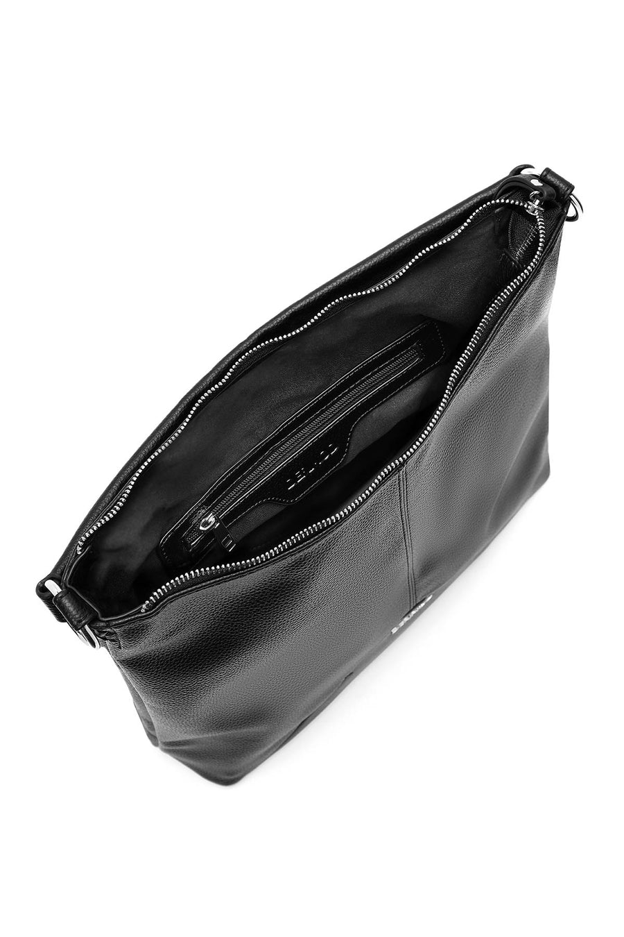 Women's Black Long Strap Shoulder Bag