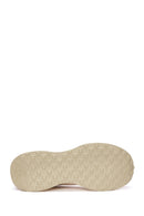 Erkek Bej Deri Sneaker | Derimod