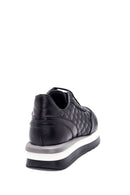 Kadın Siyah Deri Kalın Tabanlı Sneaker | Derimod