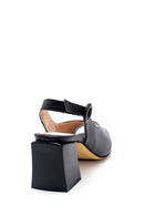 Women's Leather Heeled Sandals | Derimod