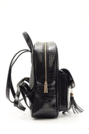 Women's Crocodile Patterned Backpack | Derimod