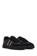 Woman Black Lace-Up Chunky Sneaker | Derimod