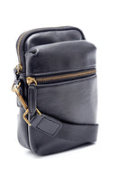 Men's Black Messenger Bag | Derimod