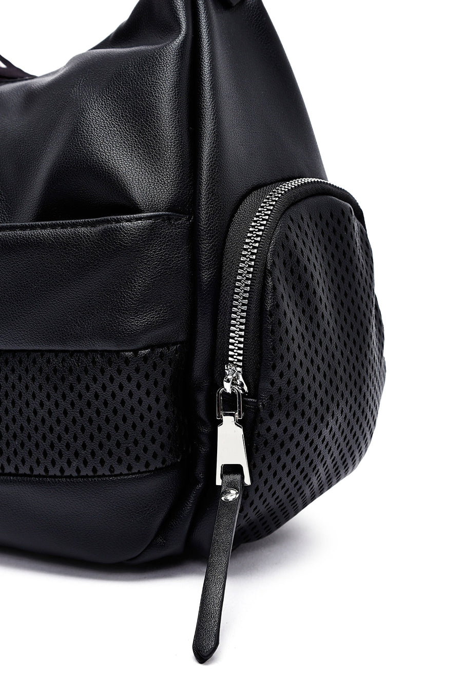 Women's Black Long Strap Shoulder Bag