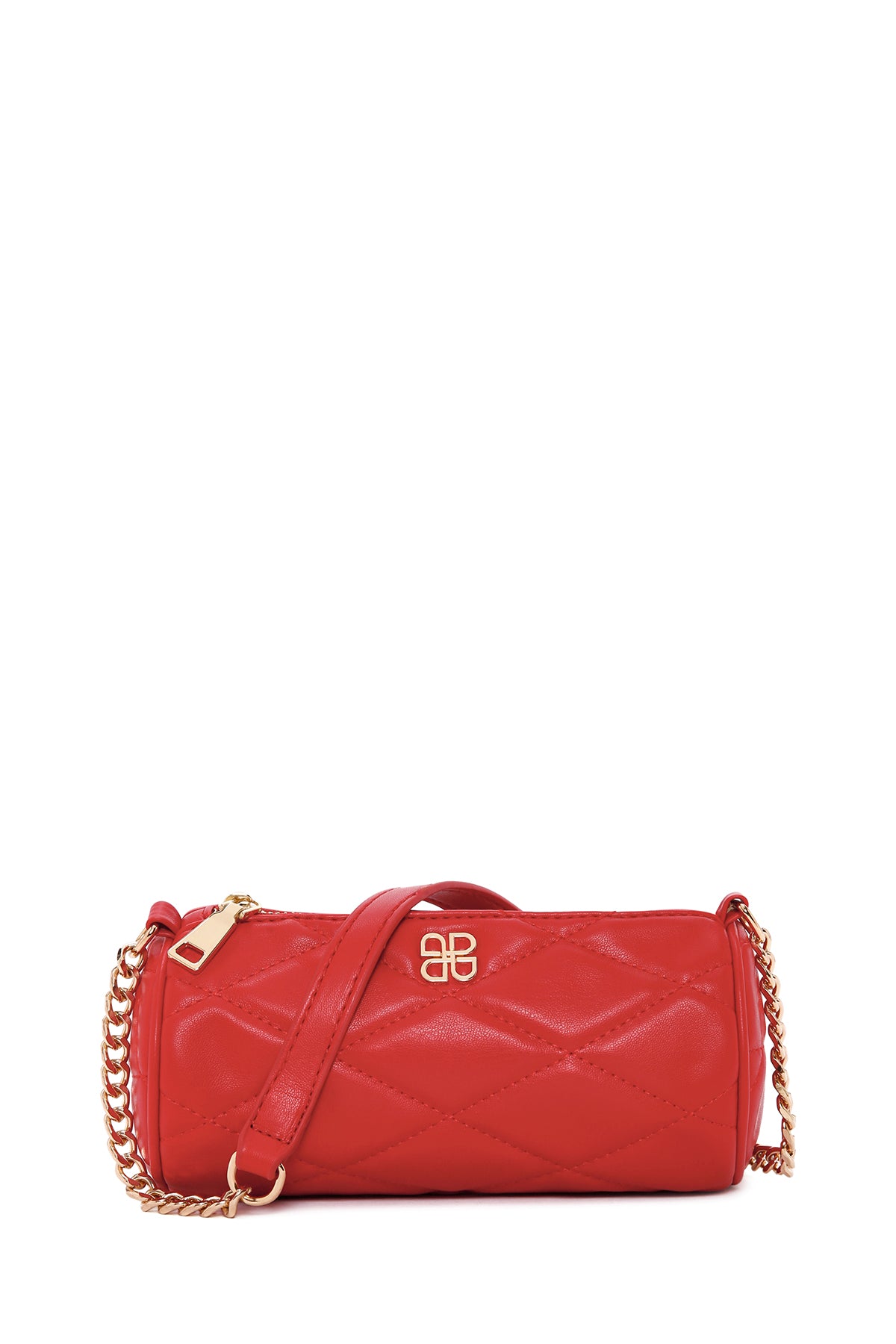 Women's Red Long Strap Quilted Crossbody Bag 24SBD2497KP | Derimod