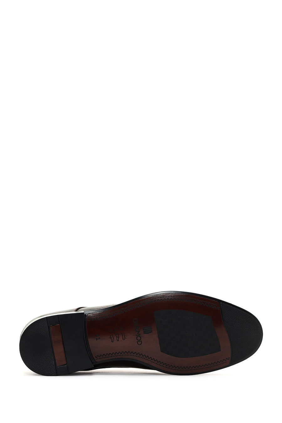 Men's Brown Laced Leather Classic Shoes