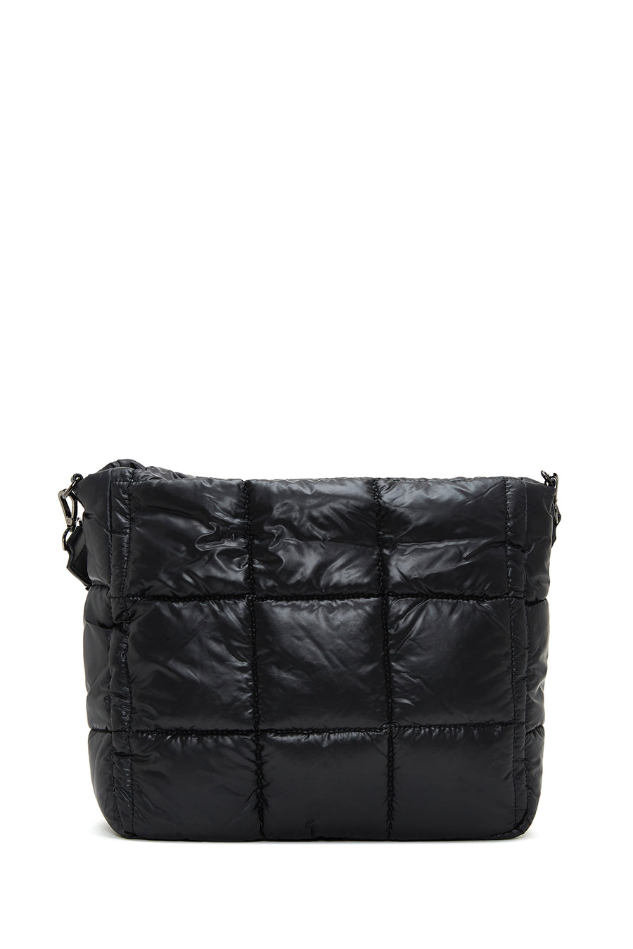 Women's Black Quilted Shoulder Bag