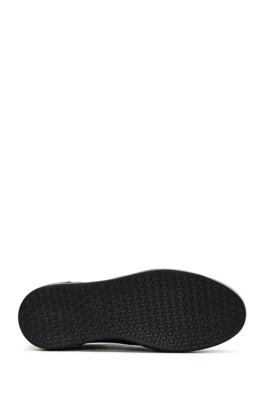 Men's Black Leather Sneaker