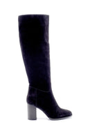 Women's Suede Heeled Boots | Derimod