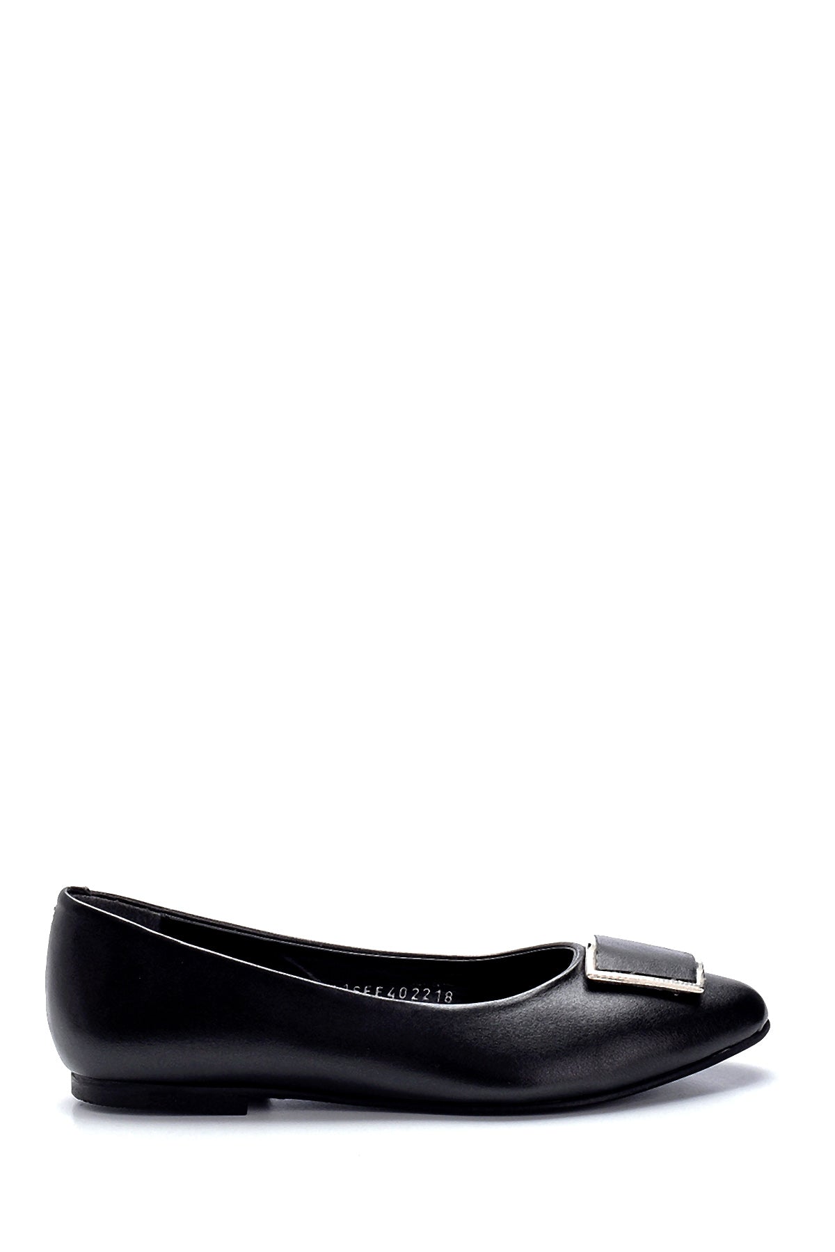 Women's Ballerinas with Buckle Detail 21SFE402218 | Derimod