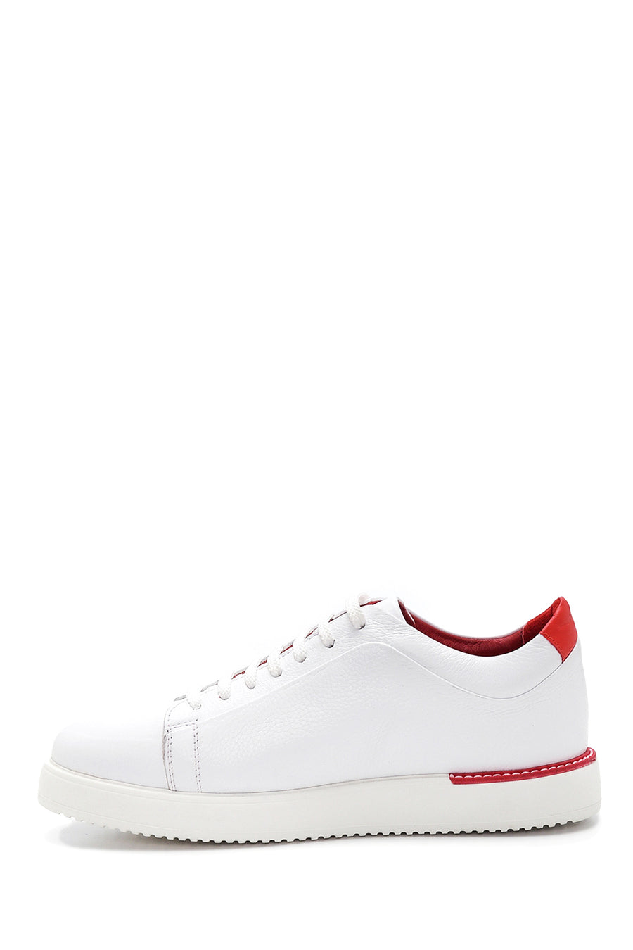 Erkek Beyaz Deri Sneaker