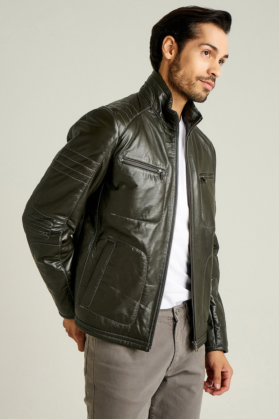 Bill Men's Green Coat