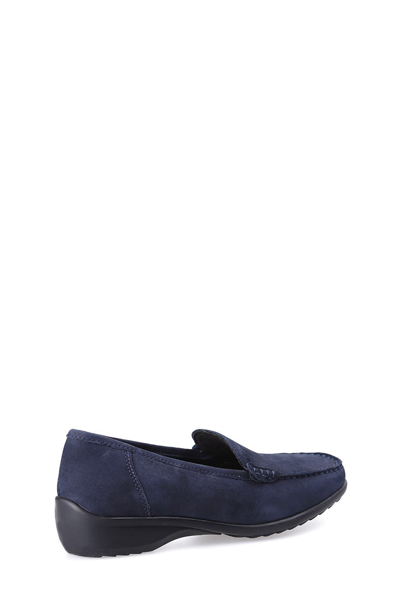 Süet Kadın Deri Loafer