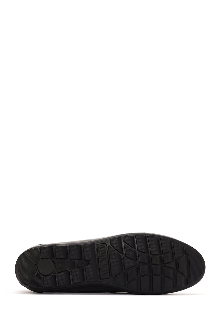 Men's Black Leather Casual Loafer