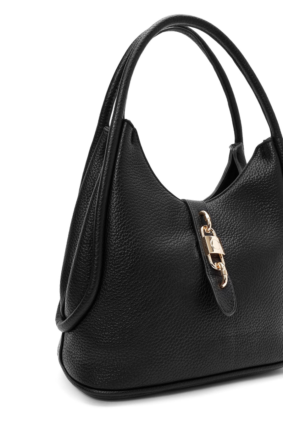 Women's Black Long Strap Shoulder Bag
