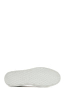 Men's White Lace-up Leather Sneaker | Derimod
