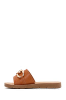 Women's Tan Slippers | Derimod