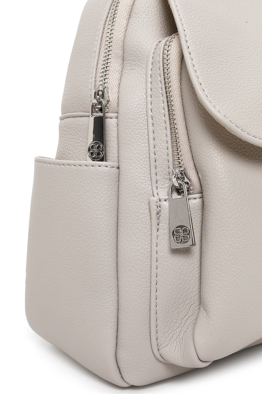 Woman Gray Backpack
