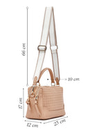 Women's Mink Printed Long Shoulder Bag | Derimod