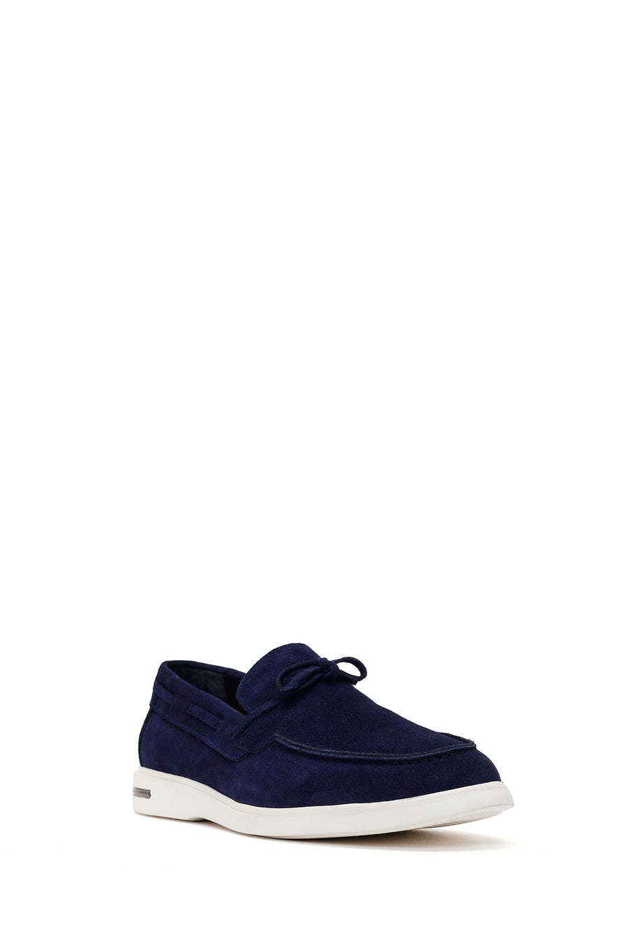 Men's Navy Blue Suede Leather Casual Loafer