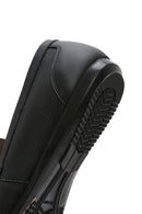 Men's Black Leather Casual Loafer | Derimod