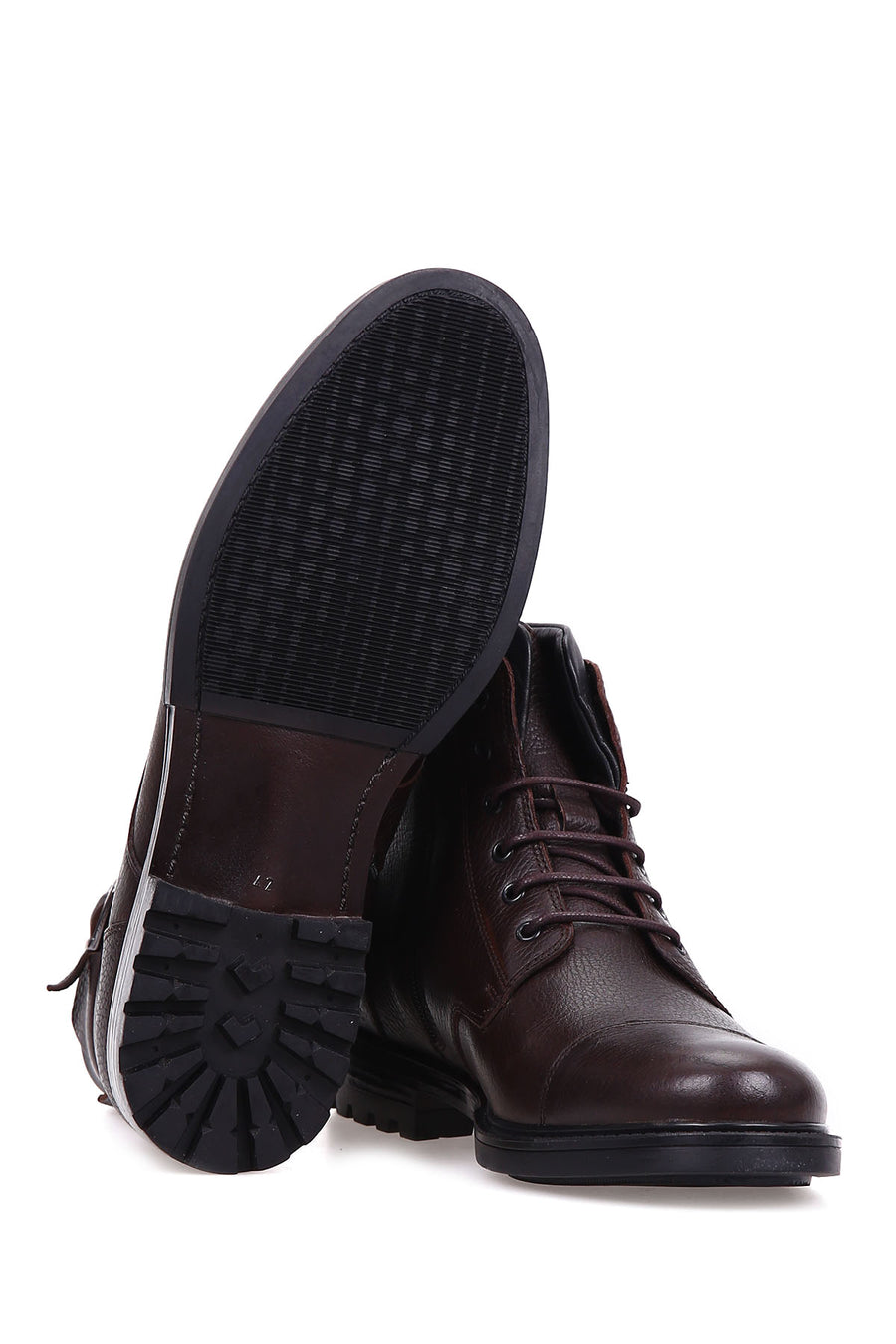 Soft Leather Zippered Men's Boots