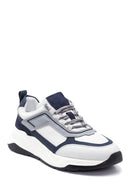 Erkek Deri Şerit Detaylı Sneaker | Derimod