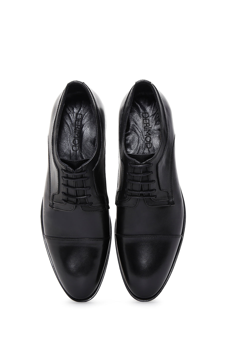 Men's Black Leather Classic Shoes