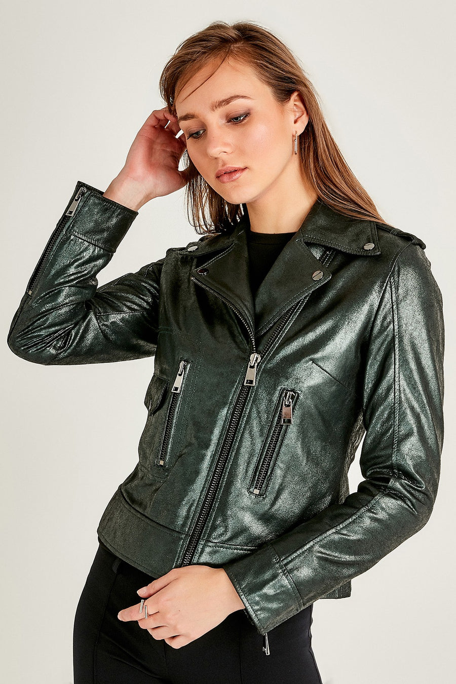 Sasha Women's Leather Jacket