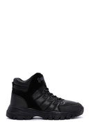 Men's Black Leather Sports Boots | Derimod