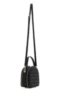 Women's Black Long Strap Printed Mini Handbag | Derimod