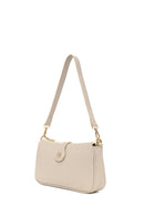 Woman Cream Printed Mini Shoulder Bag | Derimod
