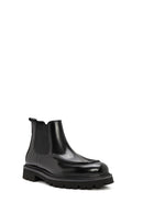 Men's Black Leather Boots | Derimod