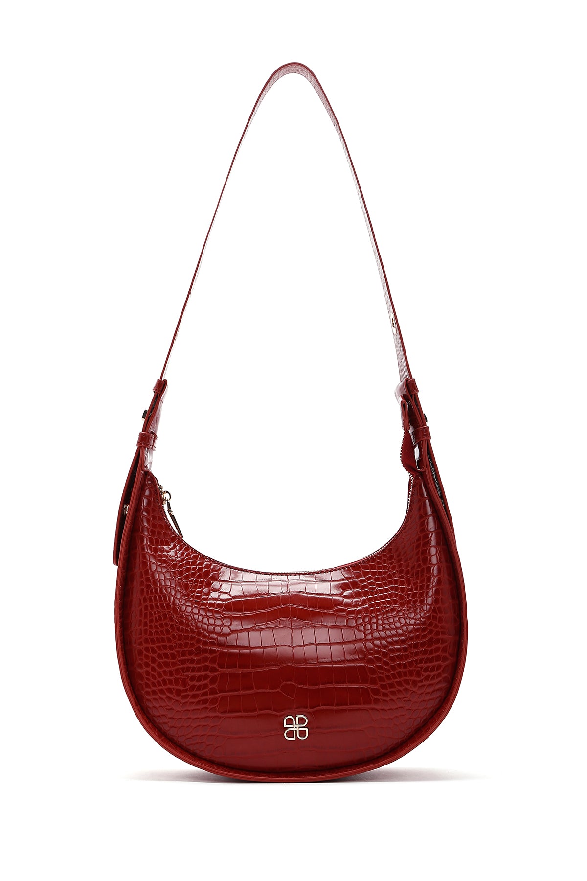 Women's Red Crocodile Handbag 23WBD2824E3 | Derimod