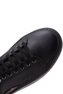 Men's Black Thick Soled Sneaker | Derimod