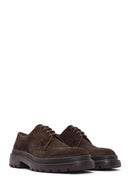 Men's Brown Lace-Up Suede Leather Casual Shoes | Derimod