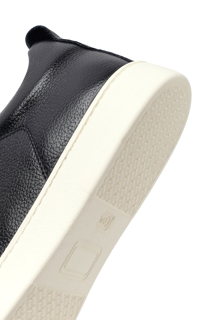 Men's Black Leather Sneaker